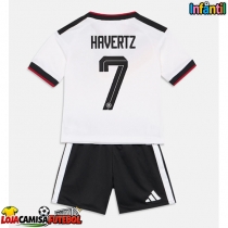 Camisa de Futebol Alemanha Kai Havertz #7 Equipamento Principal Infantil Mundo 2026 Manga Curta (+ Calças curtas)